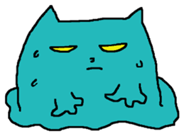 mr.cat and bear sticker #2051548