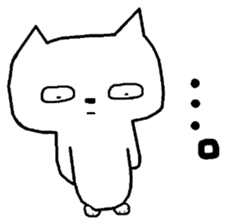 mr.cat and bear sticker #2051555