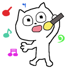 mr.cat and bear sticker #2051558