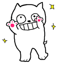 mr.cat and bear sticker #2051564