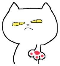 mr.cat and bear sticker #2051565