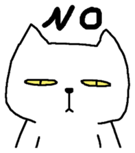 mr.cat and bear sticker #2051567