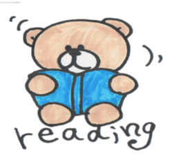 funny bear! sticker #2051774