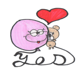 funny bear! sticker #2051776