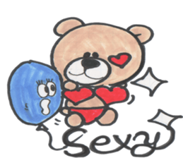 funny bear! sticker #2051779
