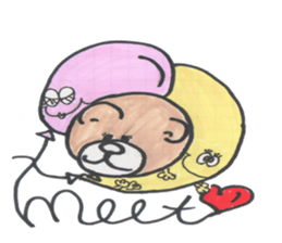 funny bear! sticker #2051783