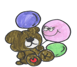funny bear! sticker #2051789