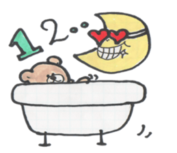 funny bear! sticker #2051802