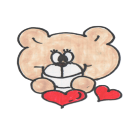 funny bear! sticker #2051805
