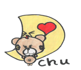 funny bear! sticker #2051806