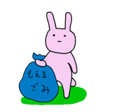 Rabbit's Heartwarming sticker #2052159