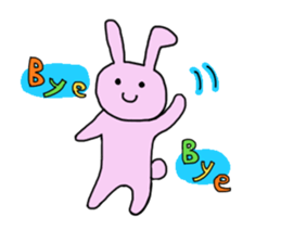 Rabbit's Heartwarming sticker #2052160