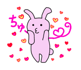 Rabbit's Heartwarming sticker #2052161