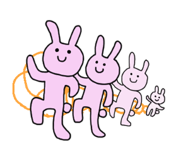 Rabbit's Heartwarming sticker #2052166