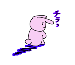 Rabbit's Heartwarming sticker #2052170