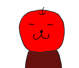 Apple-dog sticker #2052230