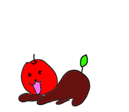 Apple-dog sticker #2052251