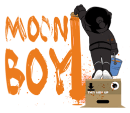 MOONBOY 12 sticker #2052282