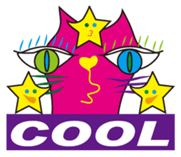 SHOCKING PINKiee the Cat <English Ver.1> sticker #2052441
