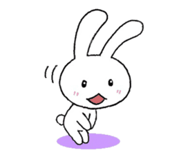 Happy rabbit Usako sticker #2052496