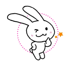 Happy rabbit Usako sticker #2052497