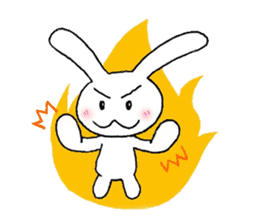 Happy rabbit Usako sticker #2052500