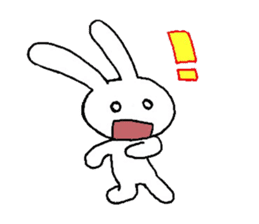 Happy rabbit Usako sticker #2052506