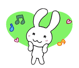 Happy rabbit Usako sticker #2052515