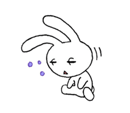 Happy rabbit Usako sticker #2052517