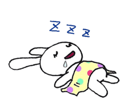 Happy rabbit Usako sticker #2052518
