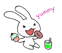 Happy rabbit Usako sticker #2052523