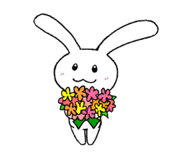 Happy rabbit Usako sticker #2052525