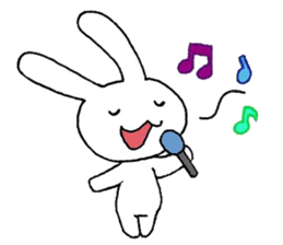 Happy rabbit Usako sticker #2052527