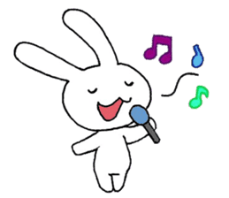 Happy rabbit Usako sticker #2052527