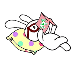 Happy rabbit Usako sticker #2052528