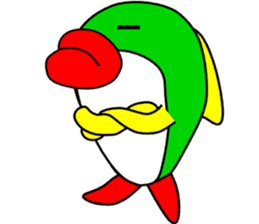 Reggae fish sticker #2052988