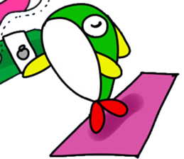 Reggae fish sticker #2052998