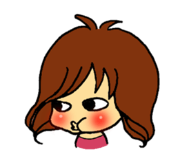 go go! girl sticker #2053215