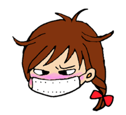 go go! girl sticker #2053222