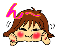 go go! girl sticker #2053233