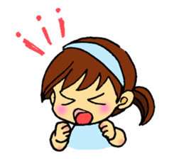 go go! girl sticker #2053236