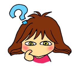 go go! girl sticker #2053239