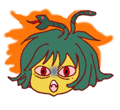 go go! girl sticker #2053240