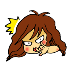 go go! girl sticker #2053247