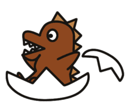 Dinosaurs Love-kun sticker #2053453