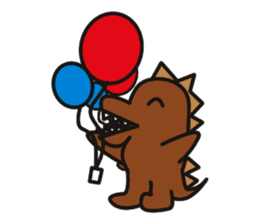 Dinosaurs Love-kun sticker #2053460