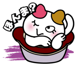 Cute cats like into the pot. sticker #2054738