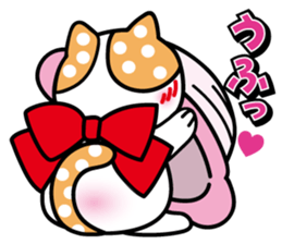 Cute cats like into the pot. sticker #2054741