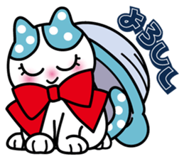 Cute cats like into the pot. sticker #2054742