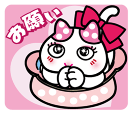Cute cats like into the pot. sticker #2054749